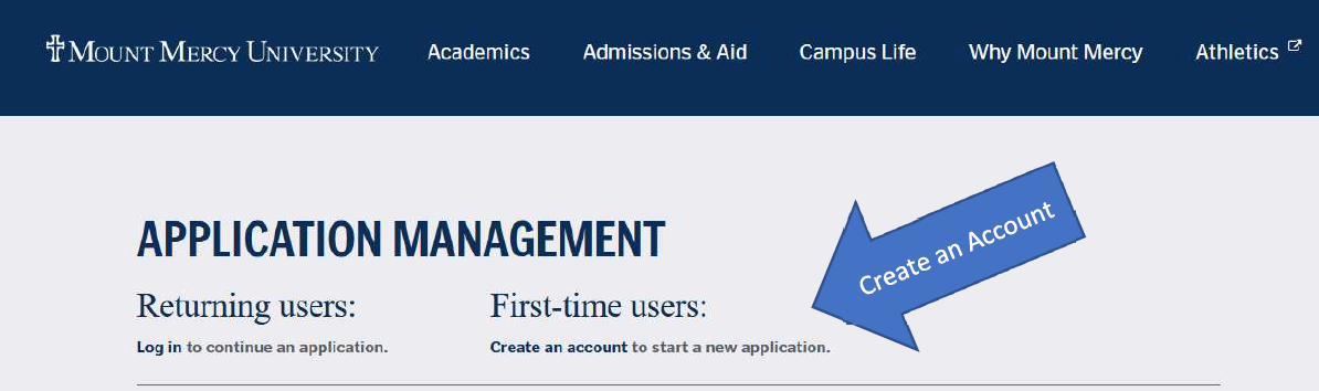 Application management screenshot