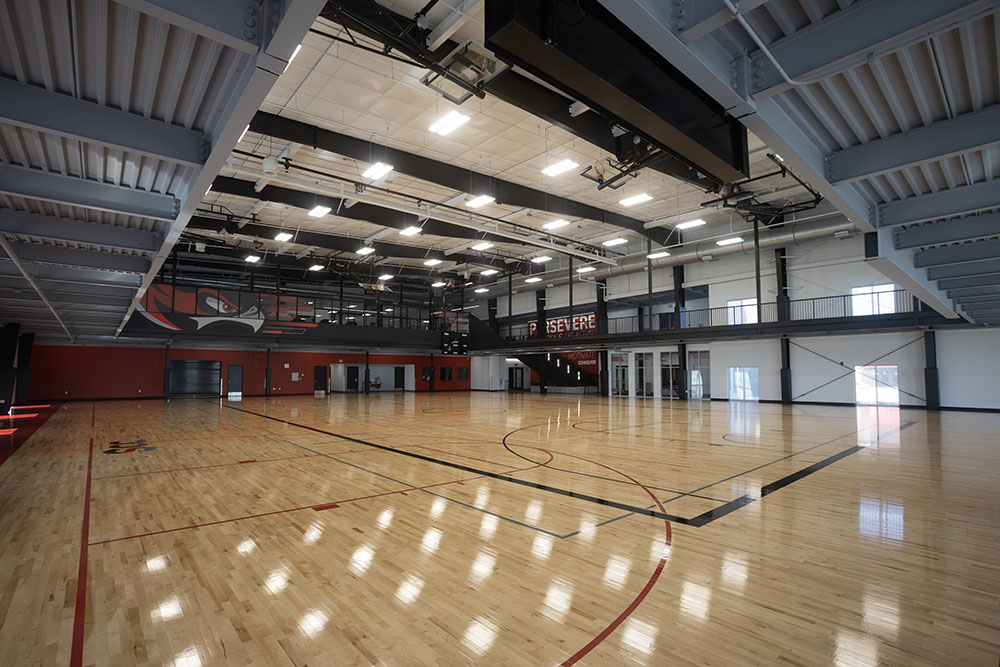 Rec center from floor